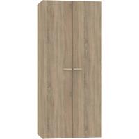 Armario de Dormitorio de Roble Cambrián 2 Puertas, Tamaño 180x79x52 cm, Diseño Moderno para Organización - details 0