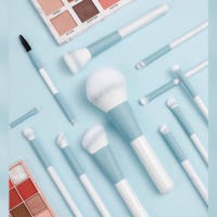 Set de 12 Pinceles de Maquillaje Naturales Herramienta de Belleza Profesional para Mujeres - details 4