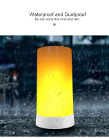 Bombilla de luz LED con efecto de llama, lámpara de Ambiente de llama decorativa parpadeante con carga USB, barra de fiesta de fuego vívido Artificial - details 15