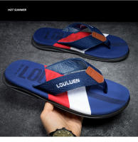 Chanclas de verano para hombres al por mayor al aire libre versión coreana tendencia exterior desgaste zapatos de playa zapatillas de hombre sandalias antideslizantes - details 2