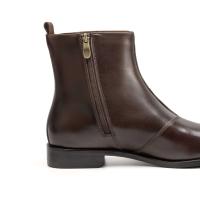 Botas de hombre de cuero de invierno con diseño Chelsea italiano de alta calidad - details 4