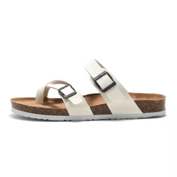 Zapatillas de corcho para hombre, sandalias de moda para hombre, sandalias de playa para pareja al aire libre, zapatos de verano - 1