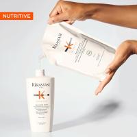 KERASTASE Nutritive Bain Satin Riche Shampoo limpia profundamente y repone la humedad con proteínas vegetales y niacinamida |   Para - details 6
