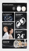 Lenovo-auriculares inalámbricos LP81 OWS, audífonos originales con Bluetooth V5.4, batería de 24H de duración, auriculares para juegos, Auriculares deportivos con micrófono, llamada HD - details 1