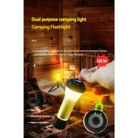 Linterna de Camping con trípode, luz LED recargable regulable, portátil, pequeña, cálida - details 11