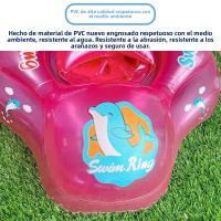 Anillo de natación para bebés Anillo de natación para niños Anillo de axilas con anillo de dosel Protección solar - details 6