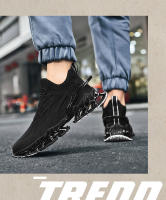 Calcetines de hoja de diseñador de lujo para hombre, zapatillas de deporte con amortiguación cómoda, zapatos deportivos antideslizantes, zapatos informales para caminar - details 12