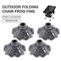 Protector de patas para silla de ángulo ajustable, taburete para acampar, resistente al desgaste, ligero, adecuado para VIES y senderismo, 1/4 pieza - details 3