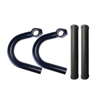 Reposabajo para bicicleta, nueva montaña, bicicleta de carretera modificada, mango elevado, aleación de aluminio - details 2