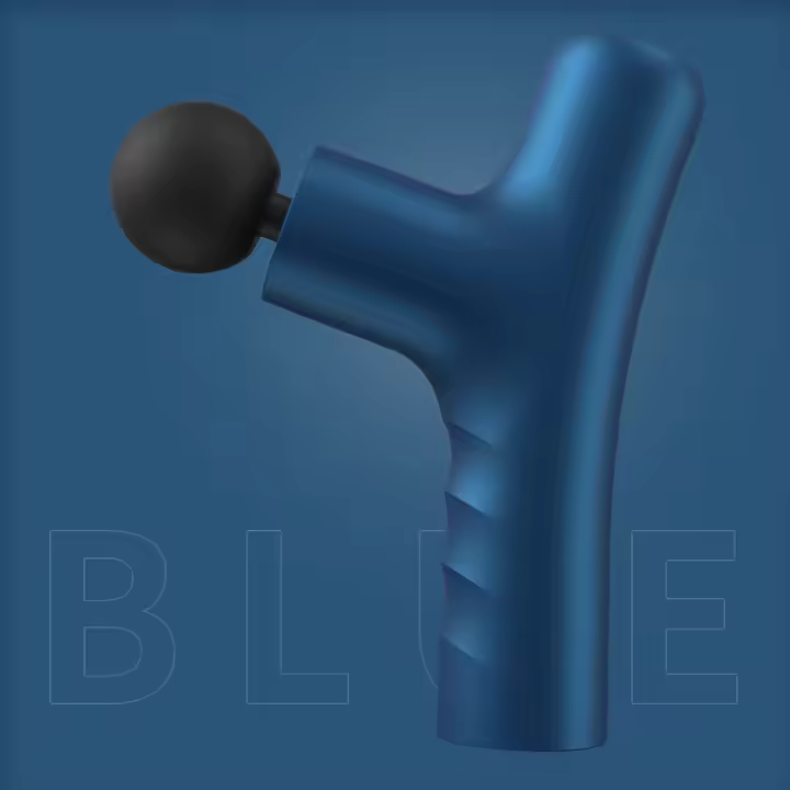 Pistola de Masaje Muscular MUKASI, Masajeadora Cervical y de Espalda, 4 Niveles Ajustables, 4 Cabezas de Masaje, Carga Tipo-C, Pistola de Masaje Profesional para Aliviar Dolor Muscular - 1