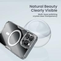 NILLKIN para IPhone 16 Pro Max 16 Plus 15 Pro Max 15 Pro 14 Pro Max 14 Pro MagSafe funda de teléfono de silicona suave transparente magnética - details 1