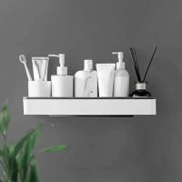 Armario de iluminación para baño, montado en la pared, dispositivo multifuncional no perforado, organizador de soporte para inodoro - details 1