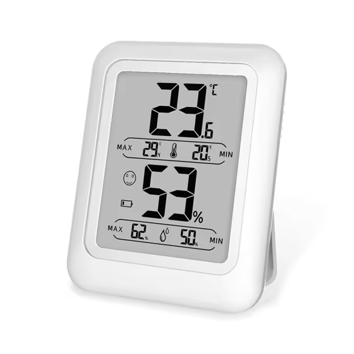 Mini termómetro Digital, Sensor higrómetro, Monitor de humedad y temperatura interior, estación meteorológica portátil para el hogar - 1