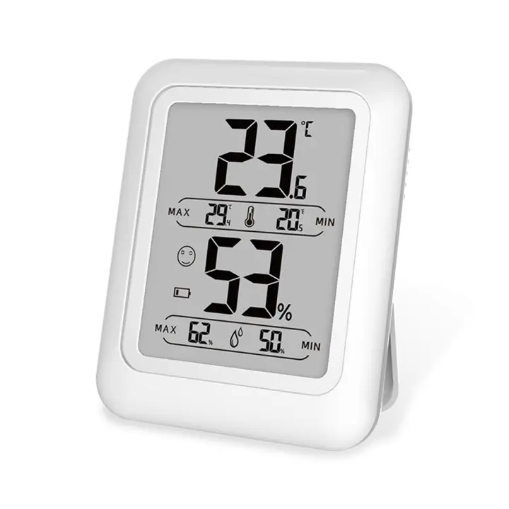 Mini termómetro Digital, Sensor higrómetro, Monitor de humedad y temperatura interior, estación meteorológica portátil para el hogar - 1