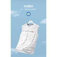 Verano de los hombres 2025 nuevo secado rápido T hielo fresco tejido deportes manga corta cuello redondo correr fitness T - details 12