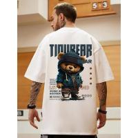 Camiseta Hip Hop para Hombre Manga Corta, Algodón, Estampado, Talla Grande 8XL, Novedad de Verano - details 7