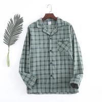 Trajes de casa para hombre, pantalones de manga larga, trajes para Otoño e Invierno, Pijamas para hombre, pijamas de franela con diseño a cuadros para hombre - details 25