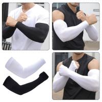 Mangas de Protección Solar de Verano Tela de Seda de Hielo Guantes Protectores UV para Hombres - details 1