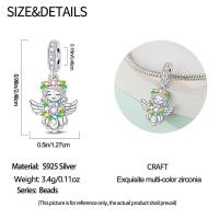 Abalorio Original de Plata de Ley 925 para mujer, abalorio de alta calidad adecuado para pulsera DIY, cuentas de amor para el Día de San Valentín, regalos de joyería para fiesta, nuevo - details 90