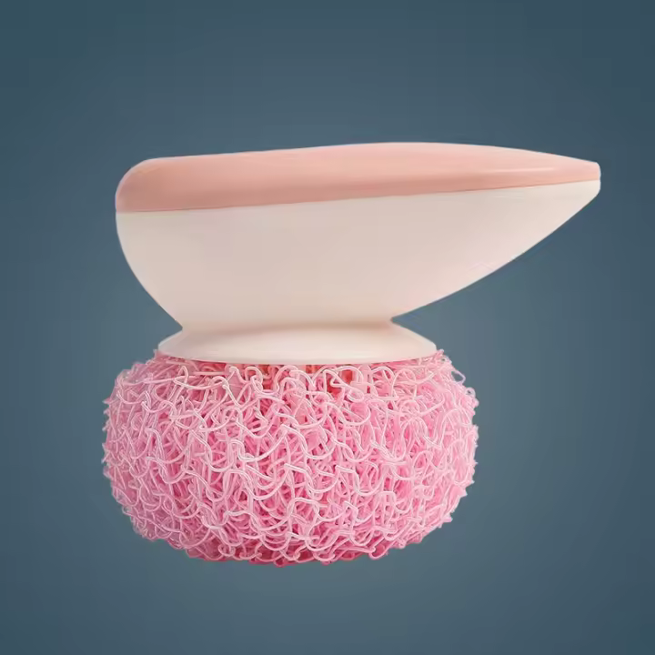 Cepillo de lavado de ollas, Bola de limpieza Nano, sin alambre, cocina - 1