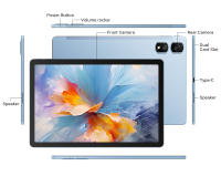 Tablet Blackview Tab 16 Pro, pantalla FHD+ de 11'' a 120Hz, procesador T616 Octa Core, 24GB (8+16) de RAM, 256GB de ROM, 7700mAh, Android 14, tablet 4G. - details 34
