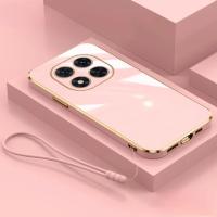 Funda de teléfono chapada brillante con cordón para Xiaomi Redmi Note 14 14Pro 13 12 11S 10 14C 13C POCO X7 X6 Pro M5S funda protectora de silicona - details 1