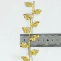Guirnalda de ratán con corona de hojas de seda Artificial dorada para bodas y álbumes de recortes hechos a mano - details 5
