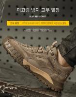 Zapatos con puntera de acero a la moda para hombre, botas de seguridad de trabajo anti-quemaduras y calzado protector antipinchazos - details 9