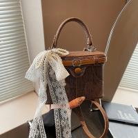 Bolsa Denim Vintage Azul Bolsa de Mano Cruciente de Alta Calidad Opción Marrón y Azul - details 5