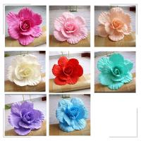 NUEVA flor artificial de 40 cm, tamaño grande, 40 cm de largo, flor de peonía artificial, rama de rosa de espuma PE, simulación de jardín de rosas - details 4