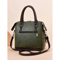 Bolso Retro para mujer, bolso tipo shopper de gran capacidad, ligero, con asa superior y borla de cuero PU, mochila de lujo de alta gama - details 2