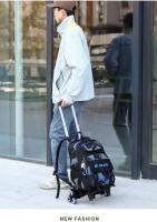 Mochila escolar con ruedas para niños, bolsa de viaje para estudiantes - details 17