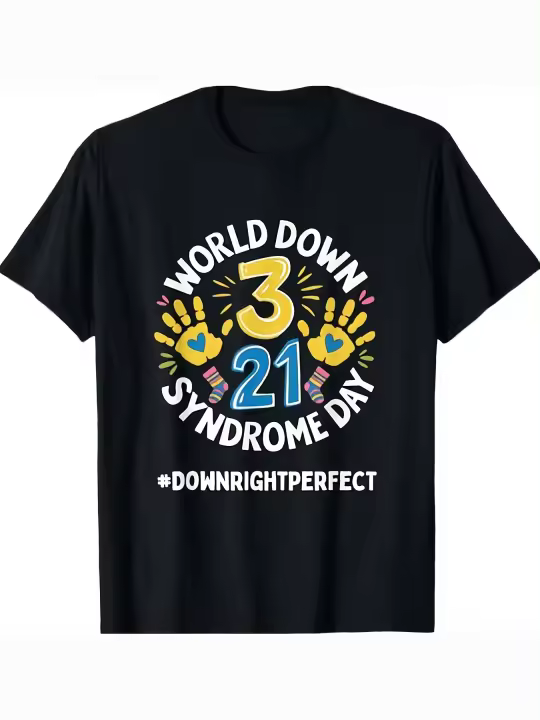 Camiseta Suave y Cómoda para Hombres, Mujeres, Niños Cuello Redondo Manga Corta Material de Algodón - 1