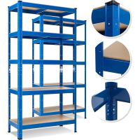 Estanterías de Almacenamiento Pesadas Sin Tornillos, Capacidad hasta 875kg, Tamaño 180x90x40cm, 2 piezas - details 0