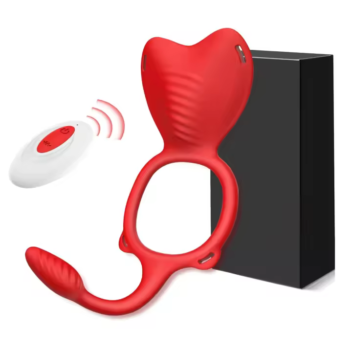 Aplicación remota, vibrador para bragas, anillo vibratorio para pene, 10 modos de vibración, Juguetes sexuales femeninos, juguetes sexuales eróticos para adultos - 1