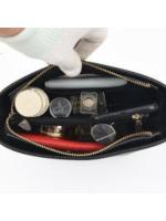 Bolso cruzado de cuero genuino para mujer, bandolera de hombro de vaca de Color sólido, a la moda, de lujo, para teléfono, 2022 - details 10