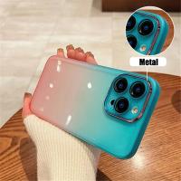 Funda de teléfono transparente de arcoíris degradado de lujo para iPhone 16 Pro Max 15 14 13 12 11 X XR XS Plus cubierta protectora de cámara a prueba de golpes - details 4