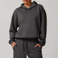 Sudadera con capucha informal ligera, ropa deportiva para mujer, sudadera de moda, ropa informal cómoda para uso diario - details 7