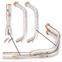 Sistema de Escape Completo para Motocicleta Kawasaki Vulcan S Tubo Frontal de Enlace PIPE de Marca RESPRACE Hecho en China - details 2