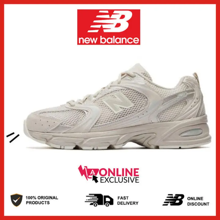 Leten 530 AA1 Zapatillas de deporte marrón crema claro Zapatillas para correr para hombres y mujeres 【Nuevo en la tienda】 Pegatinas de pared - 1