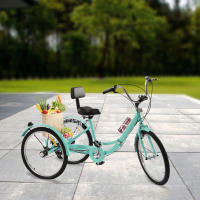 Bicicleta Plegable para Adultos con 24 Pulgadas 7 Marchas Carbono Aceleradora LED Luzes Cestas Ideal para Urbanos Unisex - details 4