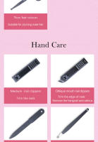 Parkson-cortaúñas profesional para manicura, juego de herramientas de acero inoxidable de alta calidad, cortador de uñas, tijera, pinza para cutículas - details 4