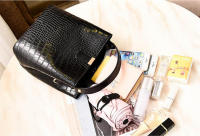 Bolso de Mano de PU con Patrón de Cocodrilo para Mujeres - details 19