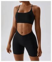 Sujetador Deportivo Sexy para Mujeres Top de Gimnasio Entrenamiento Correr Cruz Yoga Sujetador de Yoga Stretch Ropa Interior Fitness para Mujeres Material de Nylon Temporada Primavera/Verano - details 29