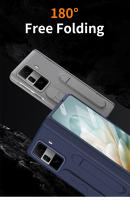 Funda de teléfono de pulsera Vertical de lujo con soporte integrado y película frontal de vidrio para Honor Magic VS 3 - details 6