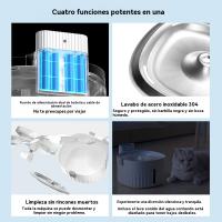 Dispensador de Agua Inteligente para Mascotas Fuente de Agua Automática para Gatos con Sensor de Movimiento Bomba Silenciosa, Diseño Inalámbrico - details 12