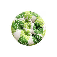 Cojín antideslizante para silla de estudiante, cojín redondo para silla de aula, Tatami, 40cm (verde plátano) - details 0