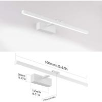 Lampara Baño Luz Led 60cm, 18W 1170 Lumen, Impermeable, Aplique Moderno, Blanco Cálido 3000K - details 40