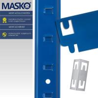 Estanterías de Almacenamiento Pesadas Sin Tornillos, Capacidad hasta 875kg, Tamaño 180x90x40cm, 2 piezas - details 5
