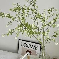 Planta verde Artificial de estilo bosque, hojas de palma, flor de simulación grande, plantas falsas hechas a mano de plástico, decoración de balcón - details 9